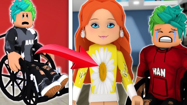 KÜÇÜK ZAVALLI SAKAT ÇOCUK AŞIK OLUYOR | | ROBLOX BROOKHAVEN HİKAYE HAN KANAL EKİP