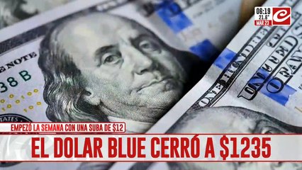 El dolar blue comienza a alejarse del oficial: ¿de cuánto es la brecha?