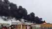 Huge plumes of smoke over Hartlepool on January 23 following a landfill site fire