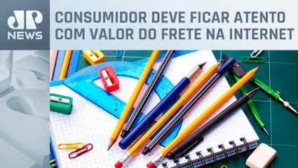 Material escolar é vendido com diferença de quase 270% em lojas diferentes de SP