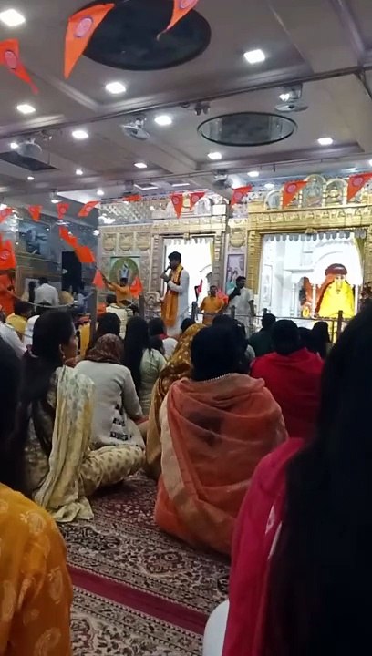 राम मय हुआ श्याम मंदिर... भजन सूनकर झूम उठे भक्त, देंखें ये सुध-बुध खोने वाला VIDEO