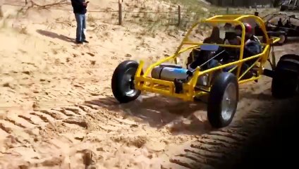 Huge truck jump Dunes