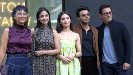 Laapataa Ladies Team को सपोर्ट करते नजर आए Aamir Khan और Kiran Rao