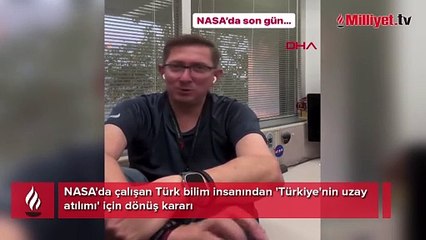21 yıl sonra NASA’dan istifa etti! Umut Yıldız Türkiye'ye dönüyor