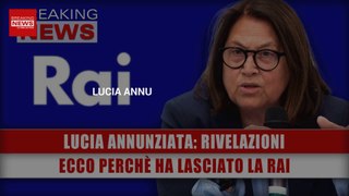 Lucia Annunziata, Rivelazioni: Ecco Perchè Ha Lasciato La
