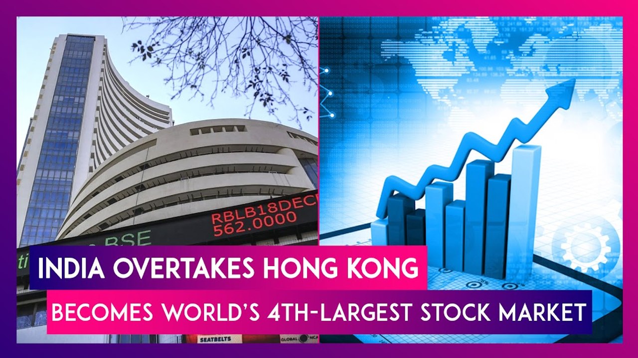 India Overtakes Hong Kong To Become World’s Fourth-Largest Stock Market