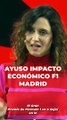 Ayuso anuncia el impacto económico que tendrá el GP de Madrid