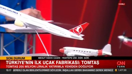 Türkiye’nin ilk uçak fabrikası: TOMTAŞ