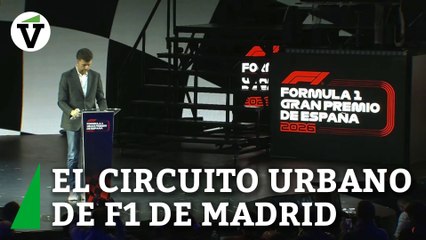 Así será el circuito urbano de Fórmula 1 de Madrid: 5,47 kms, 20 curvas y más de 300 km/h