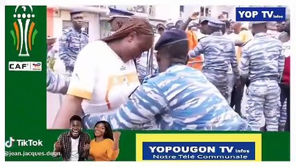 Vean los repugnantes manoseos a las mujeres en los accesos a los estadios de la Copa África