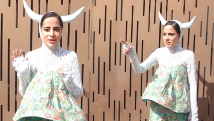 Uorfi Javed के सिर पर उगी सींग, बोली मैं सीधी साधी गाय हूं किसी को नहीं मारूंगी