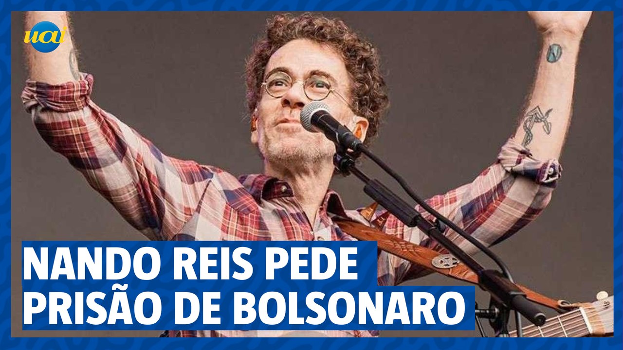 Nando Reis pede prisão de Bolsonaro, durante sh...
