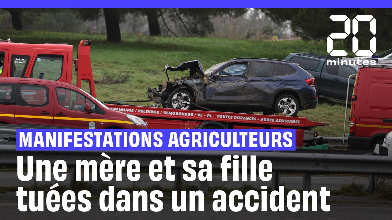 Manifestation des agriculteurs : Une agricultrice et sa fille tuée dans un accident