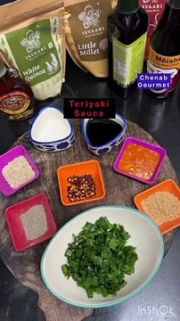 Udon Noodles Soup With Teriyaki Veggies