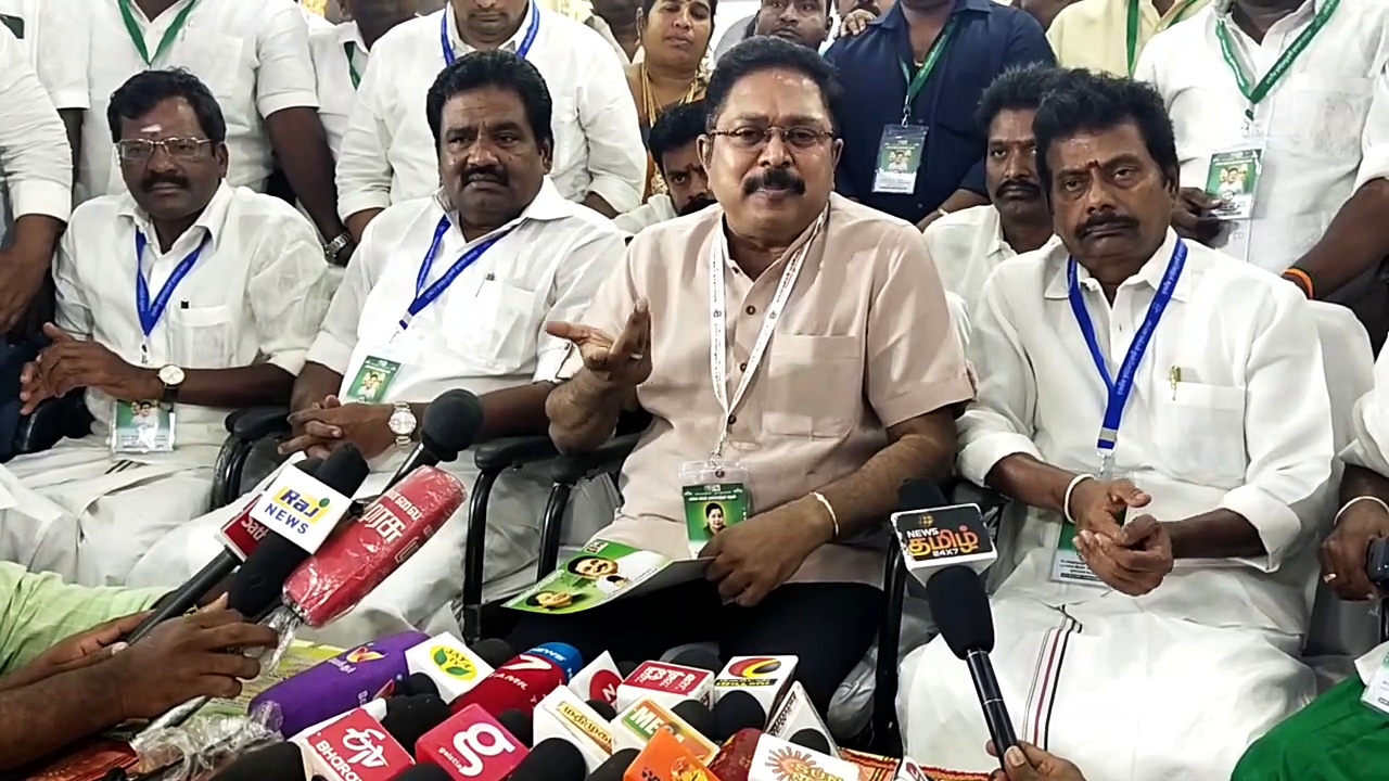 இராமர் கோவில் நிகழ்ச்சிகளை நேரலை செய்வதை தடுத்து நிறுத்தியது திமுகவின் சிறுபிள்ளைத்தனம் - தினகரன் விமர்சனம்