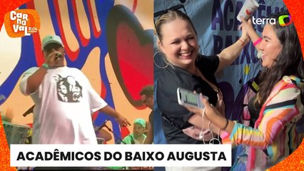 Repórter 'dança valsa' em bloco de carnaval