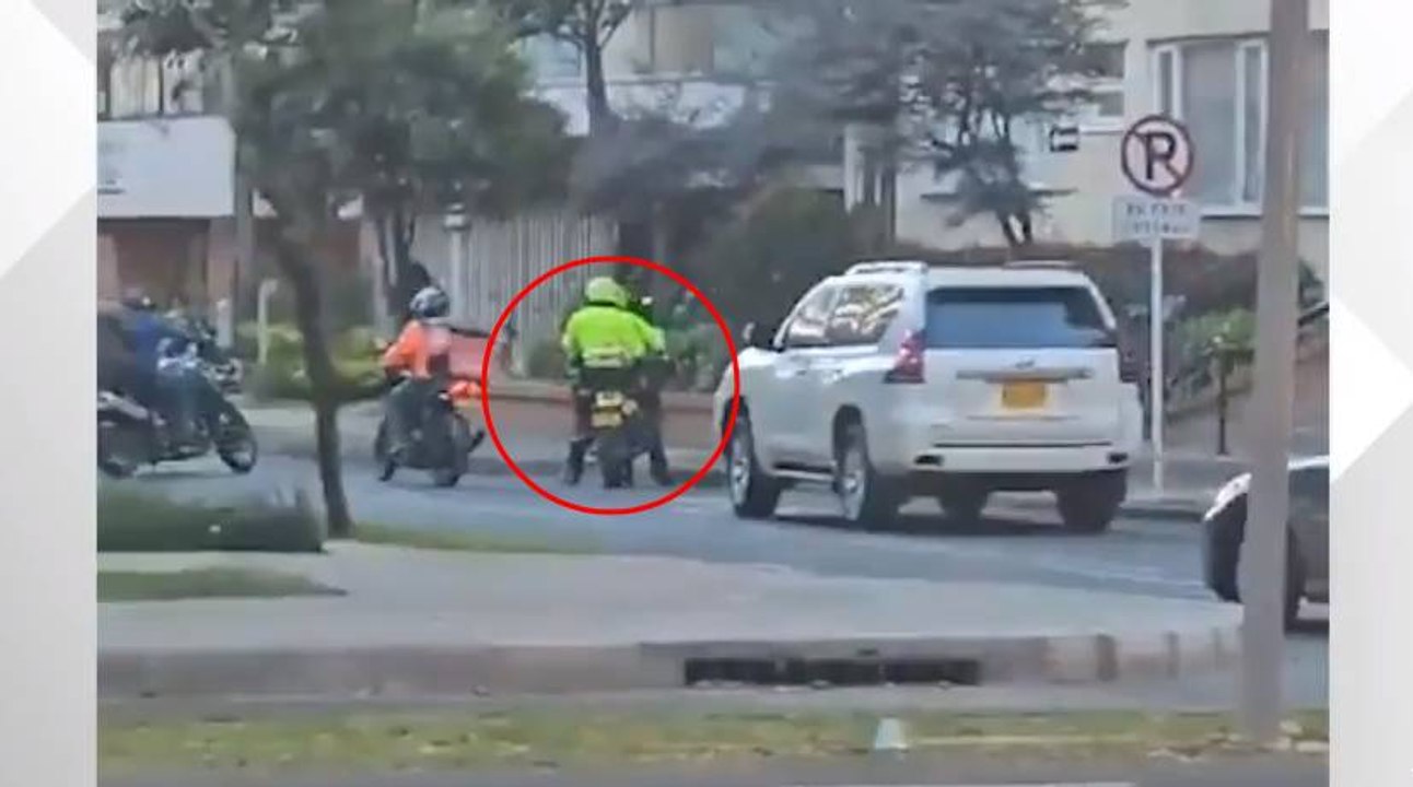 En video: atropellan a falsos policías que iban a robar a empresario en camioneta de alta gama, en Bogotá