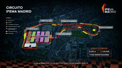 Así será el circuito de la Fórmula 1 en Madrid