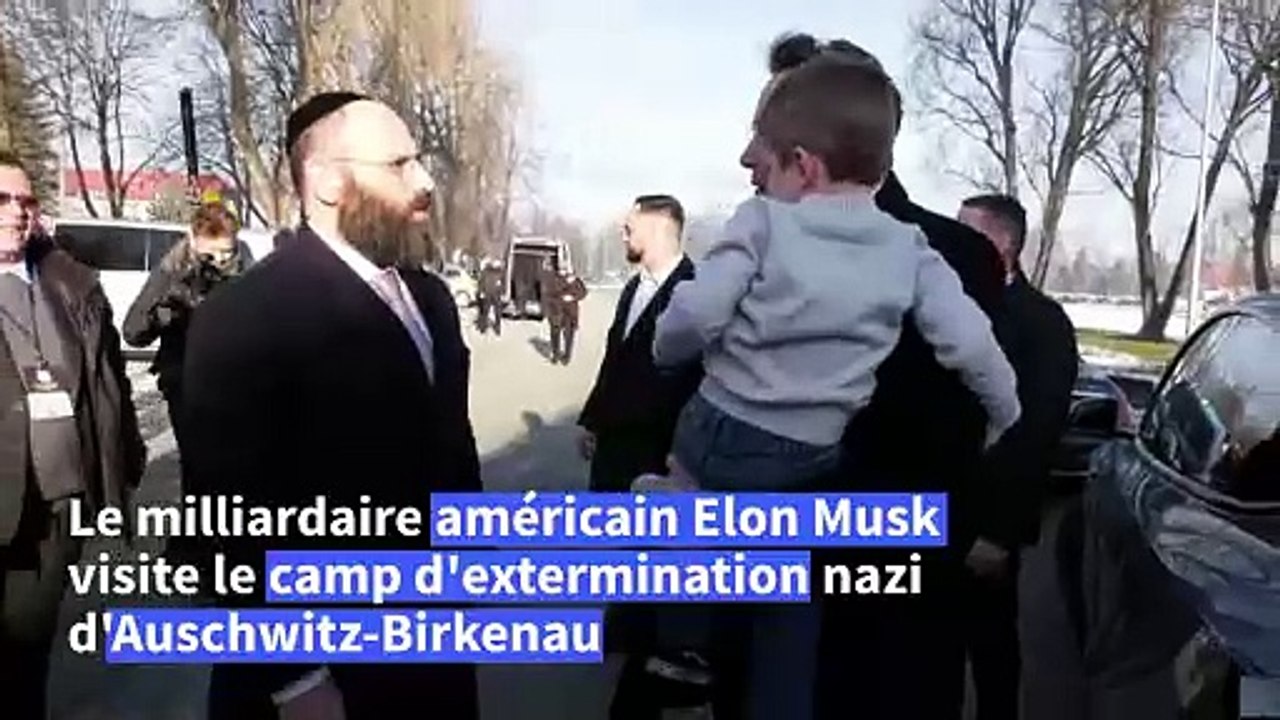 Elon Musk visite le site d'Auschwitz, Pologne, où il parle d'antisémitisme et de X