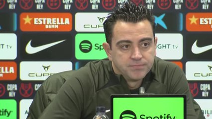 Xavi, sobre el vídeo de Real Madrid TV