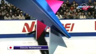 Yuzuru Hanyu - NHK14 - Warm-up before FS (ESP ITA) Yuzu cut  ENG sub