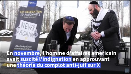 Elon Musk visite le site d'Auschwitz, Pologne, où il parle d'antisémitisme et de X