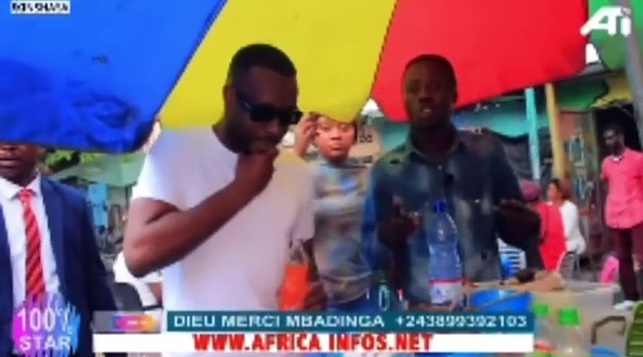 Lorsque Maitre Gims s'offre des Kamundele dans les rues de Kinshasa