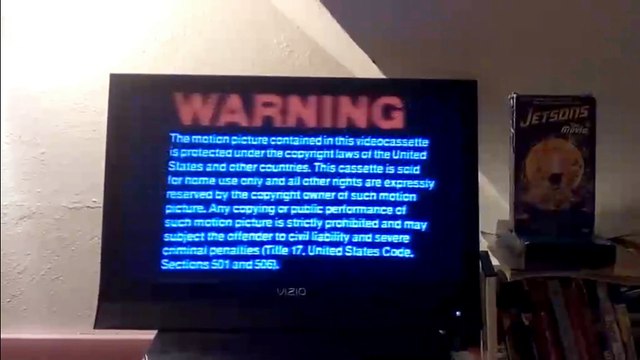 Opening to Jetsons: The Movie 1990 VHS