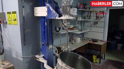 Mimar Sinan Mesleki ve Teknik Anadolu Lisesi, Kendi Ürettiği Boyalarla Okulunu Boyadı