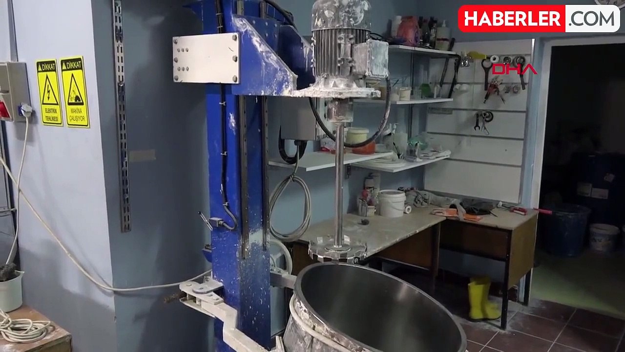 Mimar Sinan Mesleki ve Teknik Anadolu Lisesi, Kendi Ürettiği Boyalarla Okulunu Boyadı