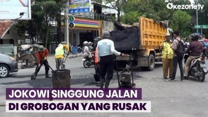 Jokowi Singgung Jalan di Grobogan yang Bertahun-Tahun Rusak