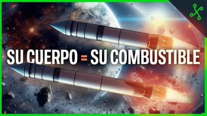 PRIMER COHETE que se CONSUME A SÍ MISMO para GENERAR SU COMBUSTIBLE