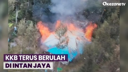 KKB Kembali Bakar 4 Rumah Warga Bantuan Dinsos di Intan Jaya