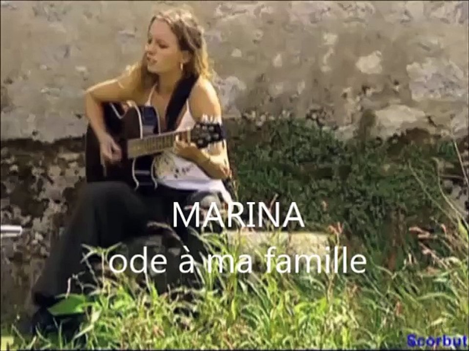 MARINA ode à ma famille