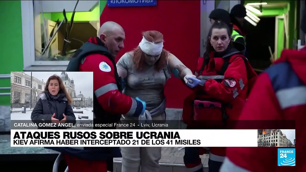 Informe desde Lviv: Rusia lanza ataque con 41 misiles contra varias ciudades ucranianas