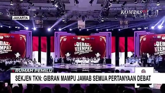 Ini Kata Masing-Masing Tim Sukses soal Performa Cawapres Mereka dalam Debat Keempat Pilpres 2024!
