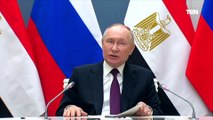 الرئيس الروسي: التعاون بين روسيا ومصر مستمر ومتطور  مصر صديق قريب وشريك إستراتيجي