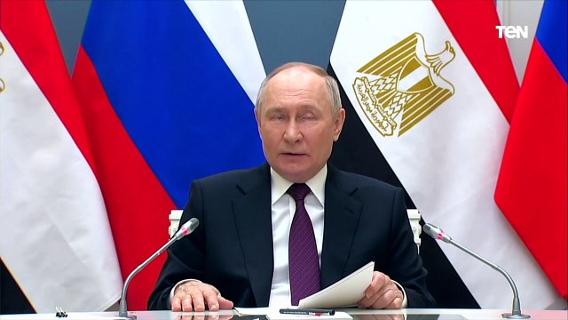 الرئيس الروسي: هناك آفاق كبيرة لتطوير التعاون عبر انضمام مصر إلى مجموعة بريكس