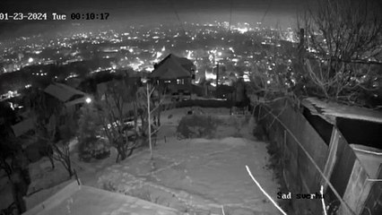 Kırgızistan'da yaşanan 7 büyüklüğündeki depremin görüntüleri ortaya çıktı