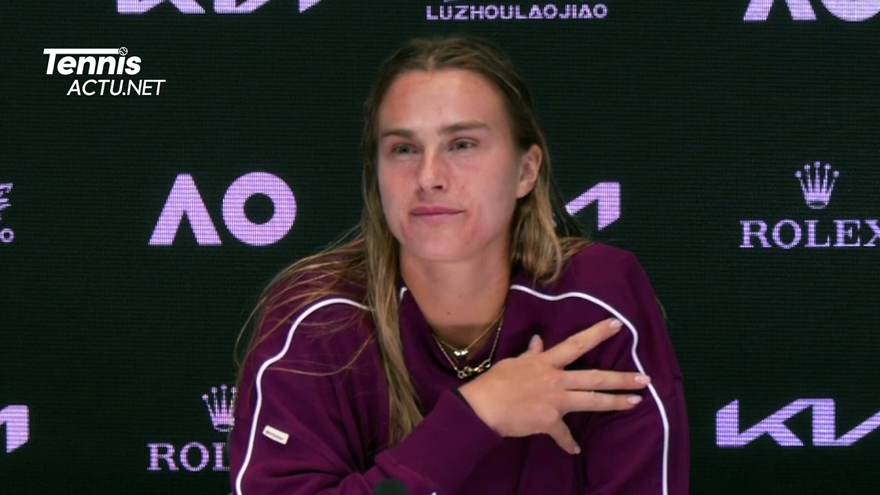 Open d'Australie 2024 - Aryna Sabalenka : "Après l'US Open, je voulais vraiment prendre ma revanche donc j'ai vraiment hâte de jouer contre Coco Gauff"
