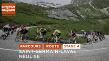 #Dauphiné 2024 : Route stage 4 / Parcours de l'étape 4