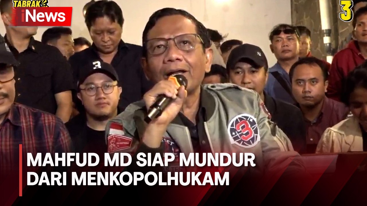 Tanggapi Saran Ganjar untuk Mundur dari Menkopolhukam, Mahfud: Tunggu Momentum