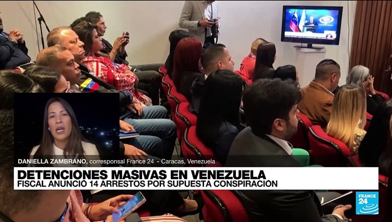 Informe desde Caracas: detenciones en Venezuela por presuntas “conspiraciones” contra el Gobierno