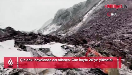 Çin’deki heyelanda acı bilanço: Can kaybı 20’ye yükseldi