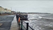 Sunderland coast fairly calm as Storm Jocelyn hits the UK