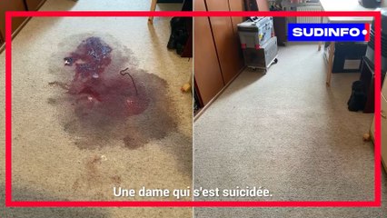 L'homme qui nettoie les scènes de crime