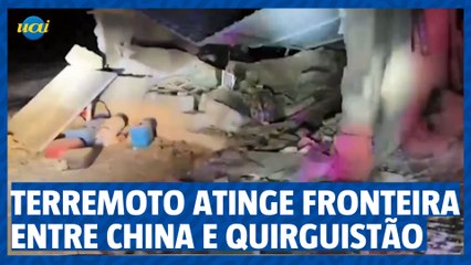 Tremor de magnitude 7,1 atinge fronteira entre China e Quirguistão