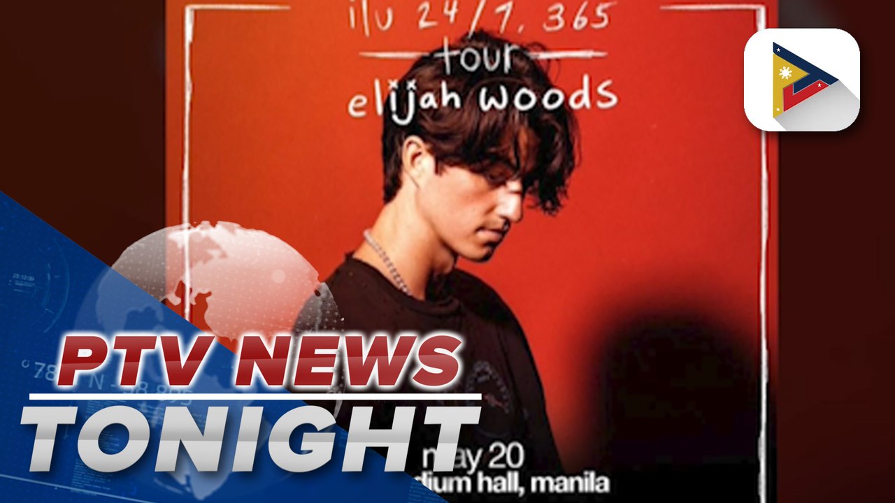 Canadian artist Elijah Woods to hold PH concert on May 20