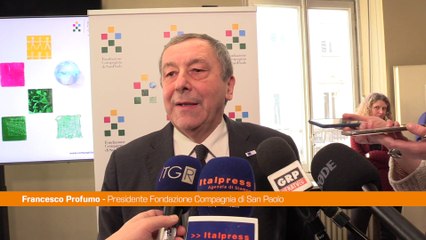 Compagnia San Paolo, Profumo "Lascio fondazione molto solida"