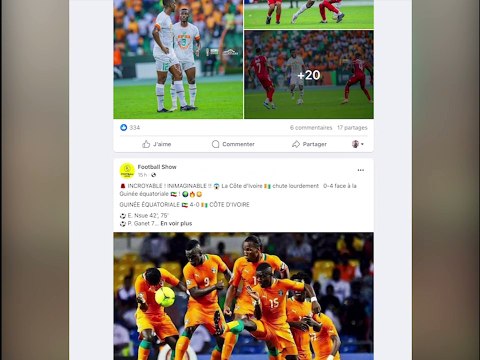 La défaite des Éléphants de Côte d'Ivoire face au Nzalang Nacional de la Guinée équatoriale suscite beaucoup de réactions sur les réseaux sociaux